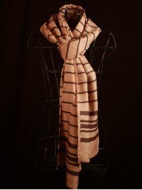 Broken Line Print Stole