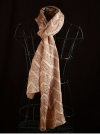 Classic Floral Print Tabby Stole